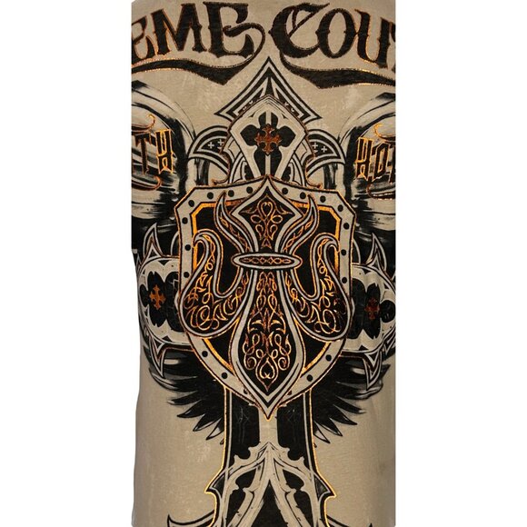 XTREME COUTURE by AFFLICTION Men T-Shirt LOCKDOWN - Picture 7 of 8